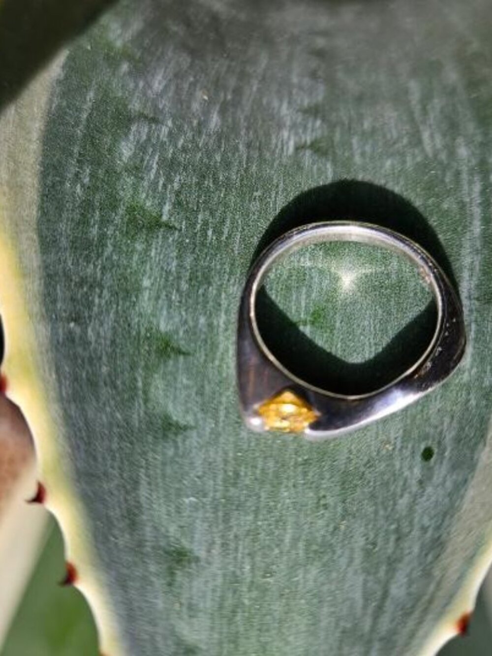 Beautiful Silver Stackable Ring Size 7 - Picture 8 of 12